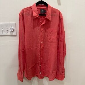 Men's Red Dress Shirt